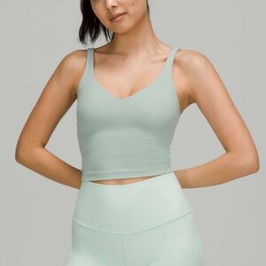 Lululemon Align Tank Top Light Blue (silver Blue?) size 8